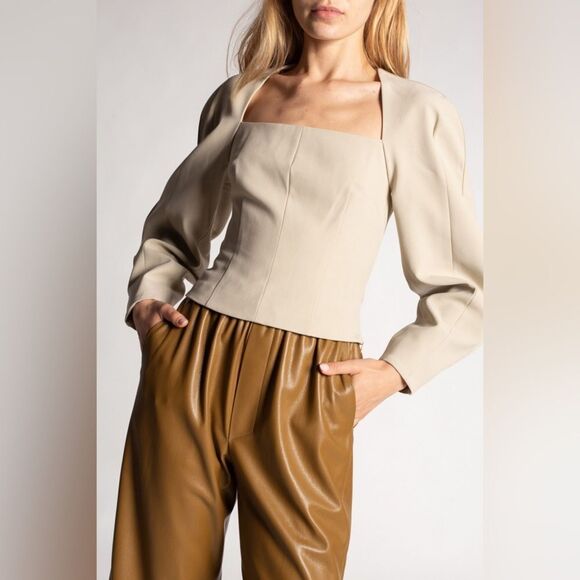 Nanushka harini recycled Cady top new no tags - Picture 13 of 14